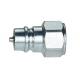 Hydraulic Quick Plug Push Pull Coupling Carbon Steel For Agriculture Equipment