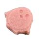 Owl Shape Pink Colour Absorbency Soft Body Konjac Sponge Long lasting Rectangular Shape Assorted Colors Size Is 8*6*2.5