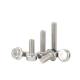 Stainless Steel DIN6921 Serrated Flange Bolts with Plain Finish and 100% Inspection
