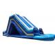 Entertainment Inflatable Tube Water Slide , Toddler Commercial Blow Up Slippery Slide