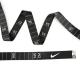 Wintape Black Flexible Tape Measure White Markings Polyethylene Fiberglass