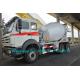 2638 380hp Beiben Heavy Duty Truck , 6x4 10cbm Concrete Transit Mixer Truck Right Hand Drive Optional