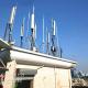 5m Steel 5G Roof Mounted Antenna Mast Free Standing Self Supporting