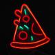 50000hrs Pizza Cuttable Custom Neon Signs Hang Wall Lighting  8×12mm