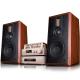 40W Density Sheet Audio Crossover Bluetooth Bookshelf Speakers with Modern Design