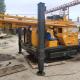 300mm 300m Water Well Drill Rig Steel Crawler With 77kw Diesel Engine