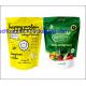 Color printing plastic food packaging bag, stand up pack pouch for food
