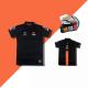 Custom Sublimated Dry Fit Short Sports Polyester Polo T Shirt with UV Graphics Design