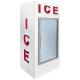 42 Cu. Ft. Indoor Ice Freezer Customized Logo , Outdoor Cold Wall Ice Merchandiser