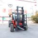 High Lift All Terrain Forklift Up To 20 Feet Lift Height With Seatbelt