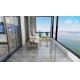 Marble Look Gray Matt Glazed Ceramic Rustic Tiles For Indoor Bathroom And 400x400mm Durable Wall Tile For Living Room