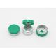 Customized Pharmaceutical Injection Vial Cap Aluminum And Plastic Material