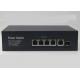 SFP Unmanaged Ethernet Switch , 12Gbps Gigabit 4 Port POE Switch