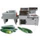 Industrial Food Packing Machine L Bar Cucumber Shrink Wrap Machine With Photoelectric Detection