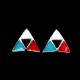 Enamel Earrings Colorful Red Blue Withe Triangle For Girls Children Design