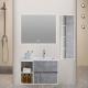 Wall Mounted Bathroom Vanity Cabinet With Sink Baking Varnish
