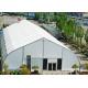 40 x 90 M With Fire Retardant White PVC Fabric TFS Tents For Events Heat Resistant