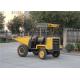 Diesel Powered Wheelbarrow with Engine , 750L Skip Capacity Tracked Power Barrow