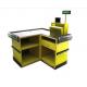 Supermarket Fast Checkout Counter / Cash Register Table Counter 1100×1100×850 mm