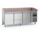 Commercial Marble Prep Table Refrigerator Sandwich Prep Table Refrigerated