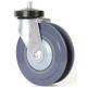 PP Core Shopping Cart Caster Wheels , 125mm Shopping Trolley Castors