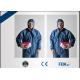 Polypropylene Disposable Protective Coveralls Air Permeable With Hood