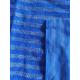 160cm Width Warp Knitting Blue Eight Grid Microfiber Cleaning Cloth SGS