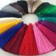 Colorful cotton chinese tassels trimming fringe for car graduation cap decoration