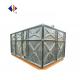 Hot Dipped Galvanized Water Tanks Rectangle with Q235 Steel Plate B mm 1106-3112