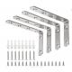 Anodized Corner Right Angle Metal Bracket Extruded Aluminum Brackets Hardware