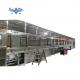 Metal Stamping Parts Ultrasonic Cleaning Equipment 28KHZ - 40KHZ Tunnel Dryer