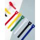 Colorful Self Locking Nylon Cable Ties 150mm×12mm Size 6pcs / Pack