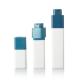 Square Shape With Special Head 30ml Airless Pump Bottle For Cosmetic Skincare
