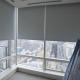 Blackout Waterproof Fabric Office Window Drapes Gray Color For Indoor Decoration