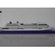 Celebrity Equinox Cruise Ship Wooden Cruise Ship Models With Solid Wood Paint Frame