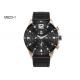BARIHO Fashion Design Men's Quartz Watch Gold Alloy Date Display 6 Pointers M623