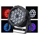 IP65 Waterproof Led Par Can Light 18x12w RGBW 4in1 Projection Distance 10m-30m