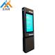 Android 4.4 Gas Station Outdoor Digital Signage 400W Floor Stand network wifi lcd advertising display