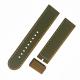 22mm Mens Rubber Watch Bands , SGS Soft Silicone Watch Strap