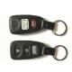Professional Hyundai Car Remote  Key 4 Button PINHA-T008 OEM Black