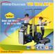 Wonderful Full Motion Video Game 9D VR Simulator Treadmill For Shopping Park