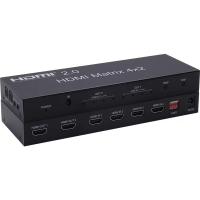 6x4 4k hdmi matrix switcher extender 4x2 hdmi matrix switch box