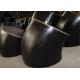 Black Painting WP11 Black Steel Elbow , 45 Degree Pipe Elbow SCH 140