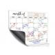 4C Printing Magnetic Dry Erase Board Magnetic Planner, To Do List, Notes, To Buy List, Grocery List