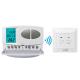 Riseem Omron Relay RF Room Programmable Thermostat , Air Conditioner Room Temperature Control Thermostat