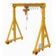 Customized Span Trackless Mobile Gantry Crane Electric Driven For Work Station