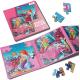 Mermaid Wooden Magnetic Jigsaw Puzzle For Travel Games