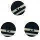Plastic five Combo Buttons 4 hole with 18L For Sewing Shirt Blouses