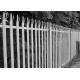 1.8m High Steel Palisade Fencing Commercial Metal Galvanized