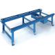 Payload 1200Kg Heavy Duty Pallet Conveyor Systems Double Chain